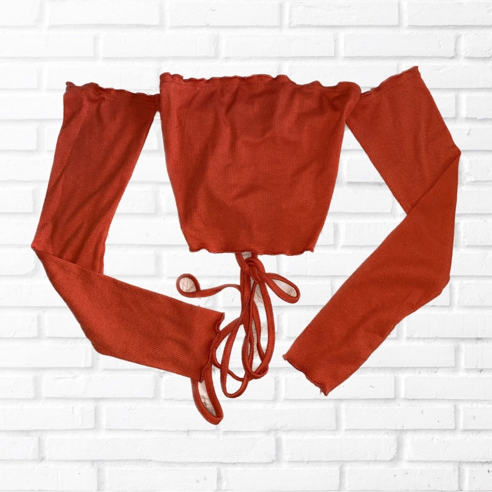 Women’s long sleeve croptop